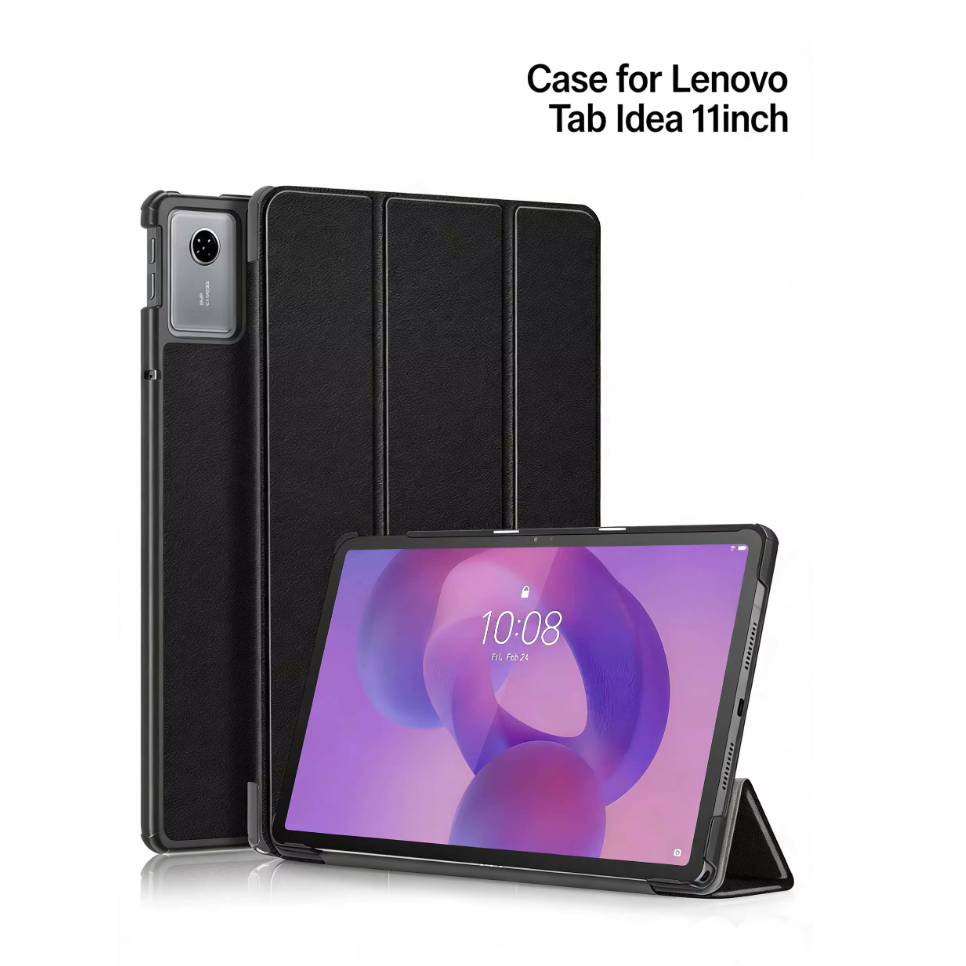 Capa protetora de couro com suporte magnético para Lenovo Idea Tab 11 2025 / K11 Gen 2 / Xiaoxin Pad 11 2025 / Tab M11 2