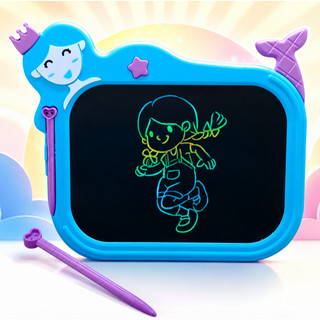 Tablet Lousa Mágica De Sereia Para Escrever e Desenhar Infantil Tela LCD