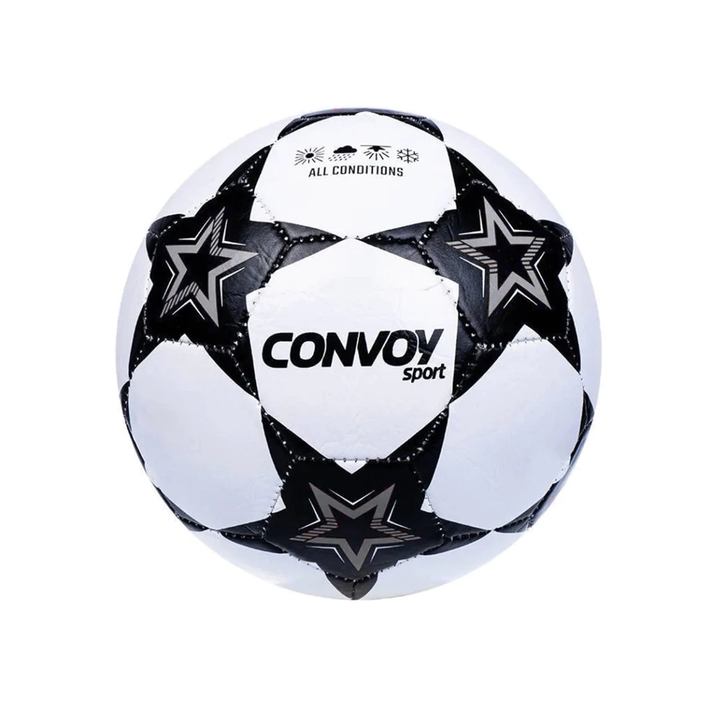 Bola de Futebol Champions Star Costurada nº 5 Convoy PVC (Leve e Macia) — imagem 2 de 2