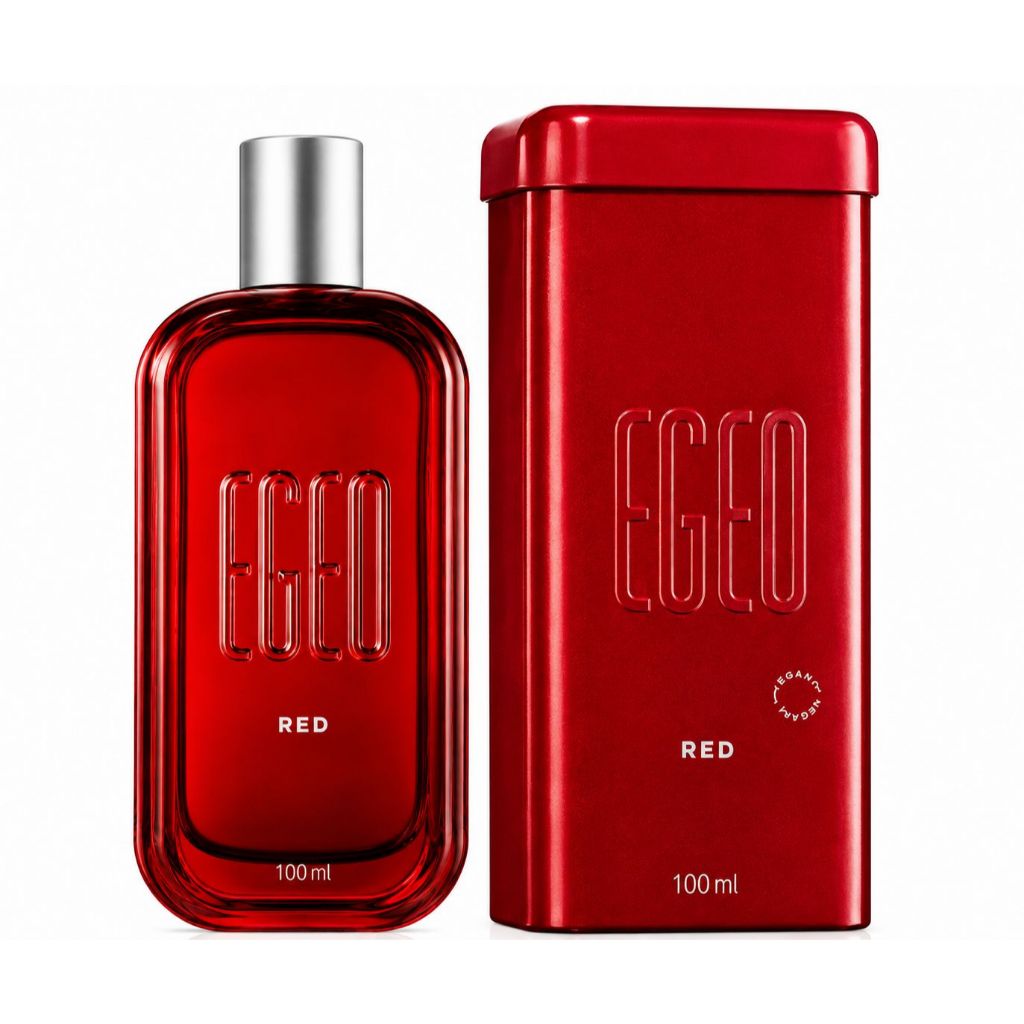 Perfume Egeo Red 100ml Feminino Fragrância Marcante Doce Cheiro Envolvente Romântico