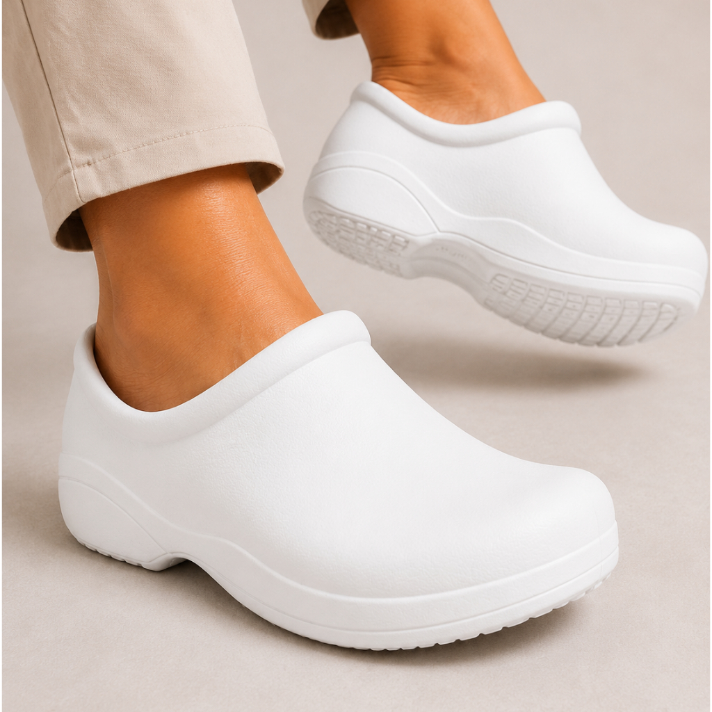 Babuche Feminino Hospitalar Cozinheira EPI Antiderrapante