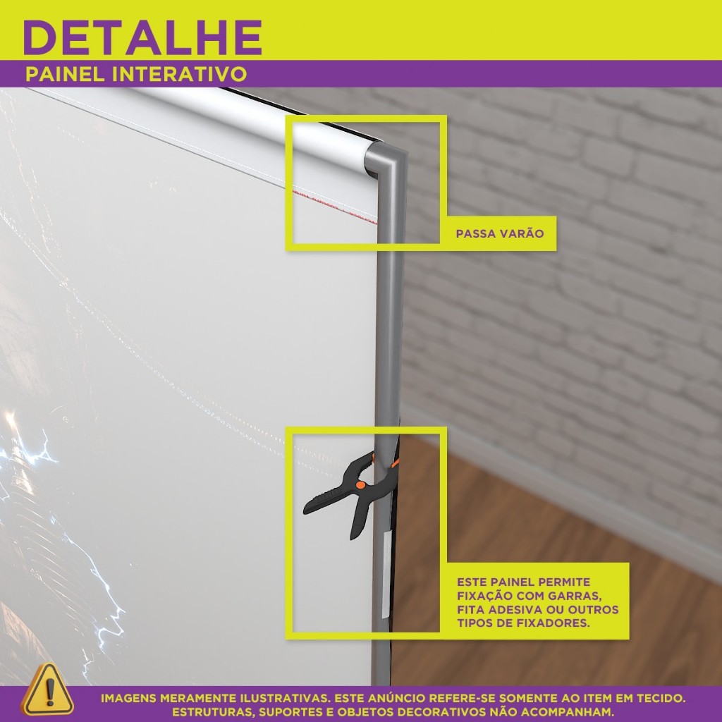 Painel Halloween Interativo Vazado para Foto Decoração Dia da Bruxas Retangular Sublimado Tecido 1,50x2,20m · foto 2