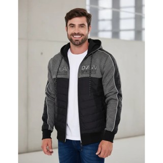 Blusa de Moletom importado masculino premium COM ZIPER.