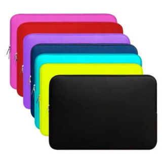 Case maleta de neoprene para notebook, MacBook e tablet