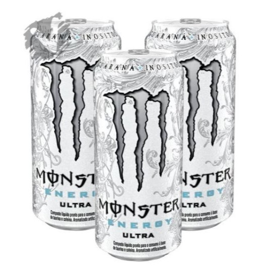 Energético Monster Ultra 473ml -  3Unidades