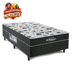 Cama Box Conjugada de Espuma Ortobom Union Ortopedic Casal 138cm