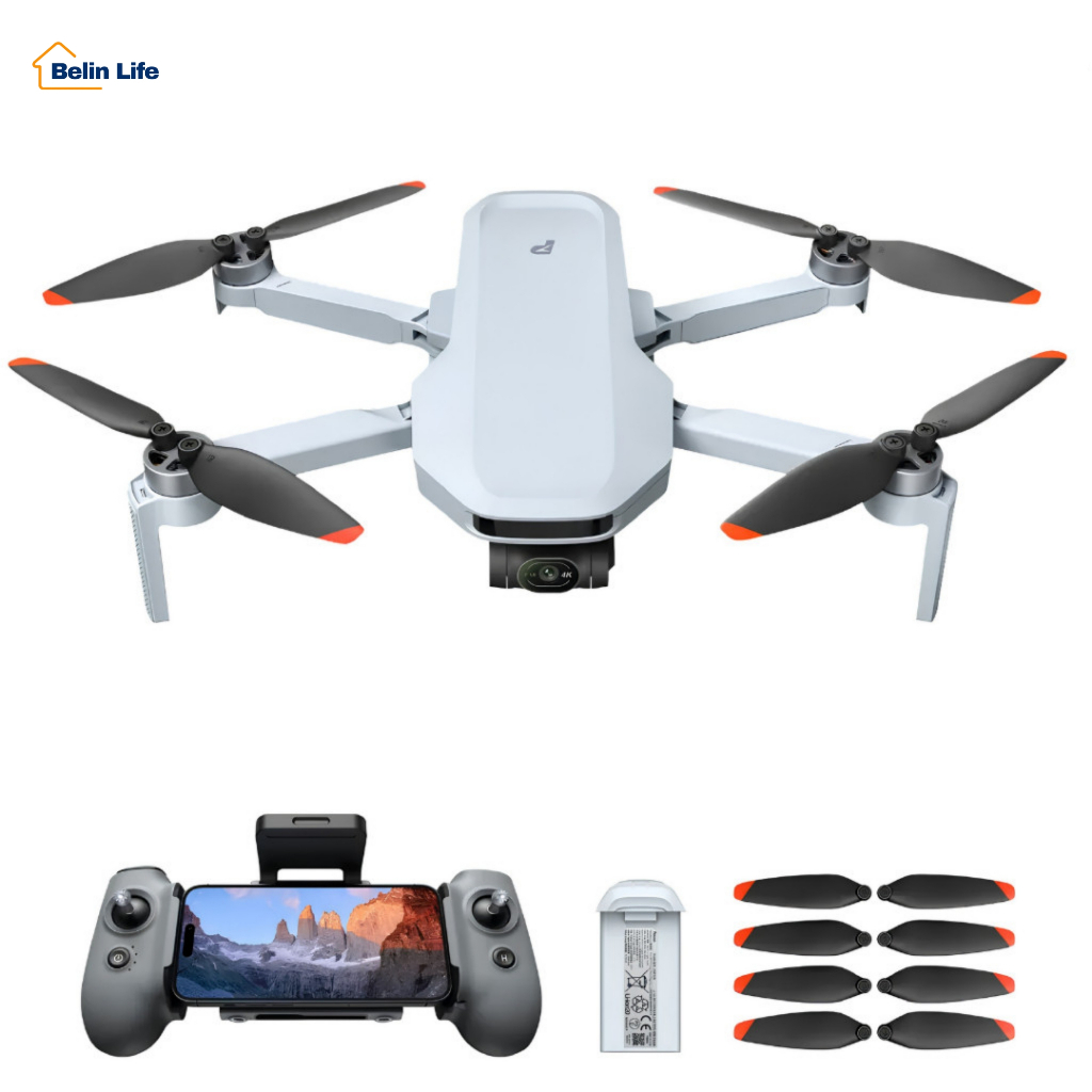 Drone Profissional Potensic ATOM 2 8K Câmera 48MP 4K HDR GPS Gimbal 3 Eixos 249g