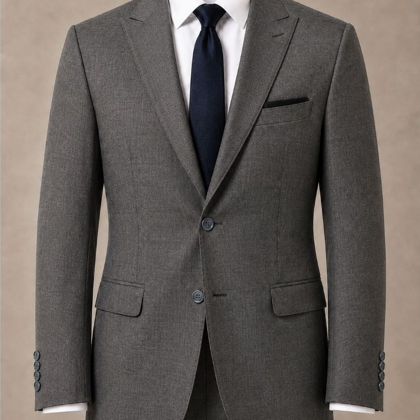 Terno Masculino Slim Poliviscose Alfaiataria Premium - Paletó+Calça