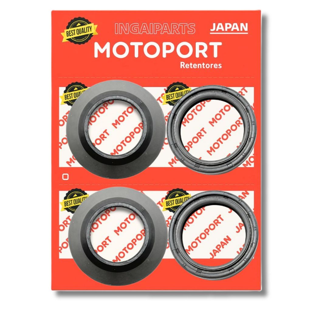 Retentores da Bengala + Guarda Pó Cb 650f / Cbr 650f / Cbr 600f / Nc 750 / Nc 700x / Cbr 500 / Cb 500x