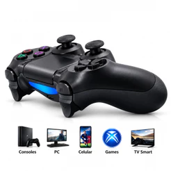 Controle Bluetooth Sem Fio Compatível Com Ps4 Pc Notebook Celular Android iOS Wireless Aquattro