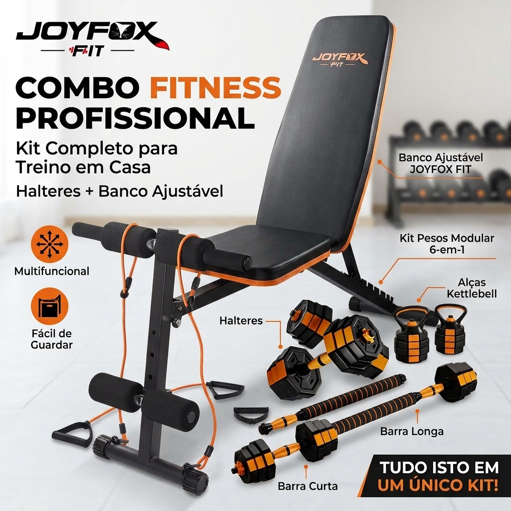 Banco Regulável 3 Em 1 Para Exercícios Incluindo Tirar Corda Ajustável Ginásio Doméstico Joyfox