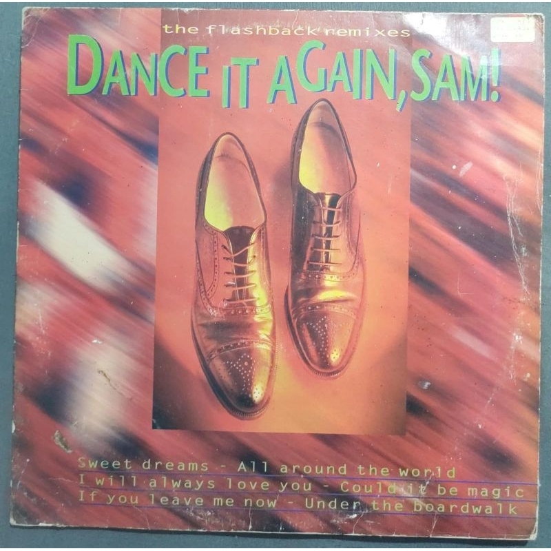 Disco de Vinil LP Dance It Again Sam The Flashback Remixes