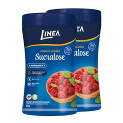 Kit 2 Adoçantes Culinários Sucralose Linea 120g