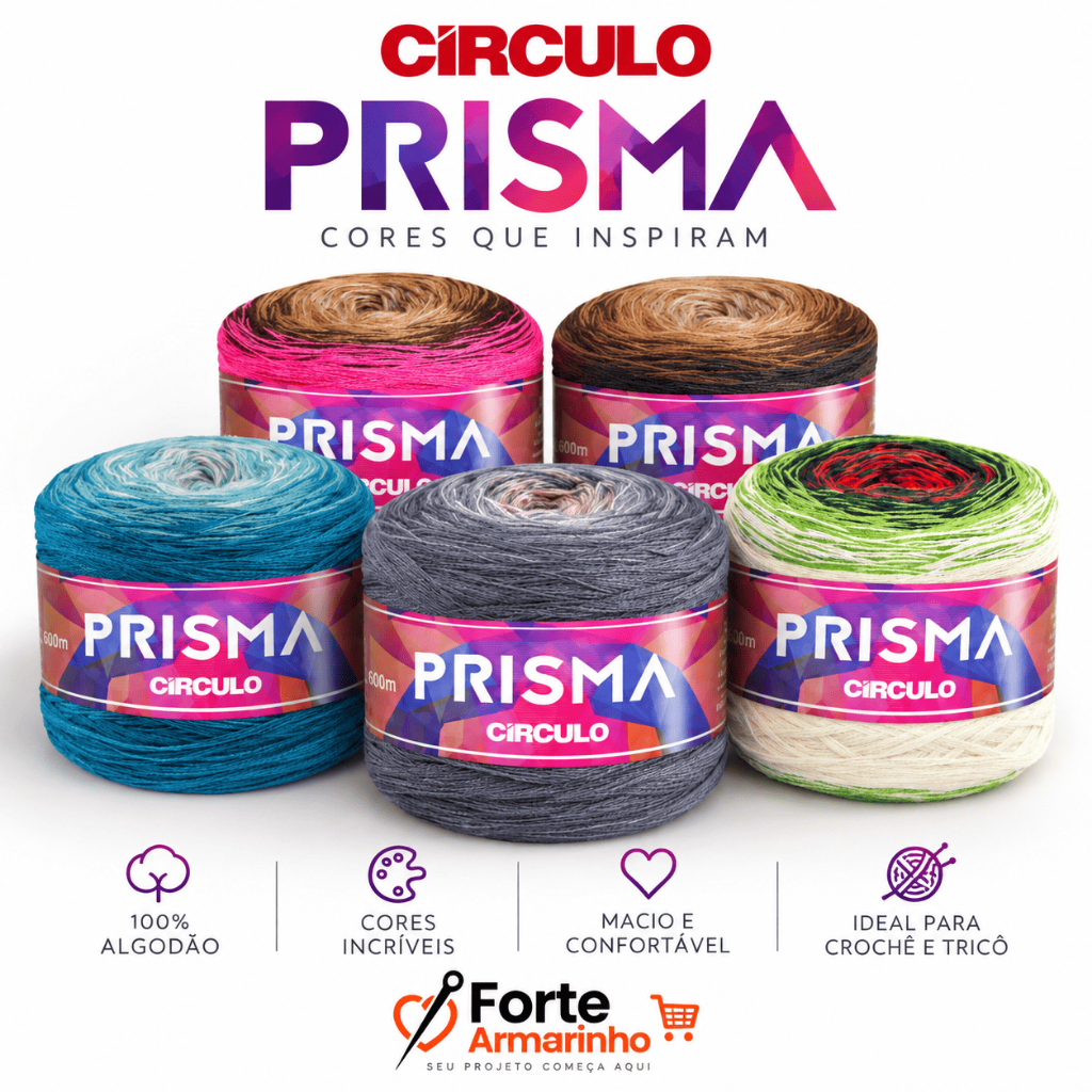 Fio Prisma Círculo 600MT 150G