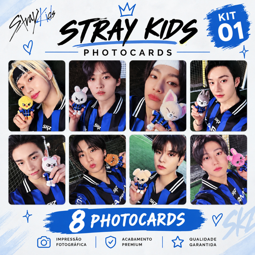 Photocards Stray Kids - Fanmade kpop