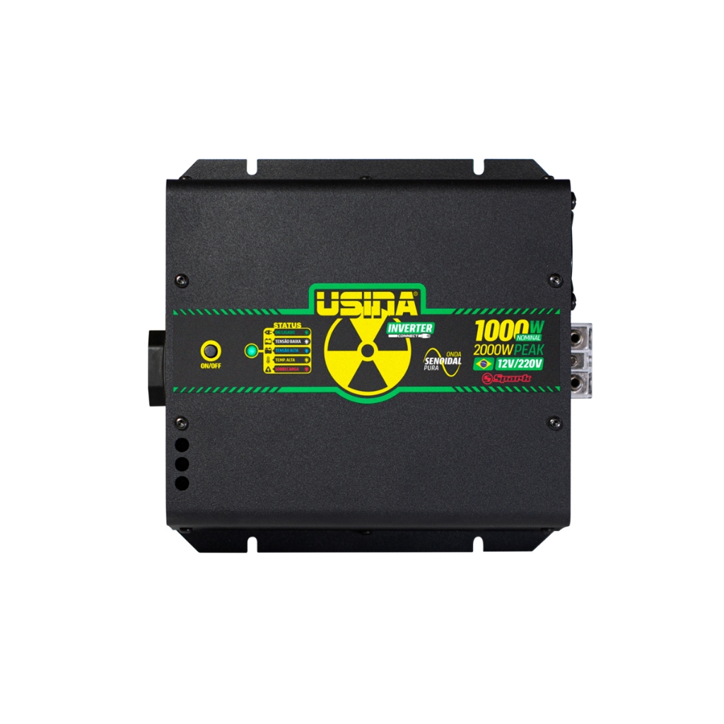 Inversor De Tensao Senoidal Usina Inverter 1000w 12v 220v