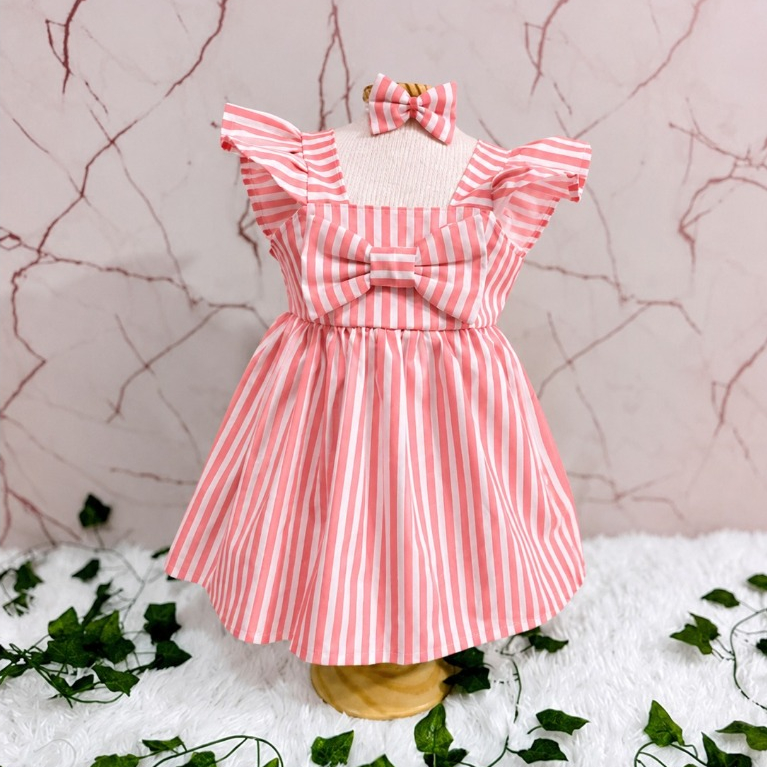 Vestido Infantil 6 a 10 Meses Menina Para Festa Luxo Premium Roupa de bebe menina