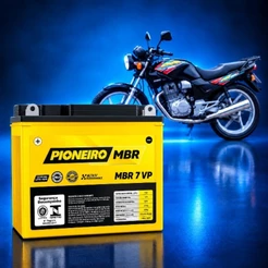 Bateria Moto Honda Nx 200 Mbr 7 Vp 12v 7ah