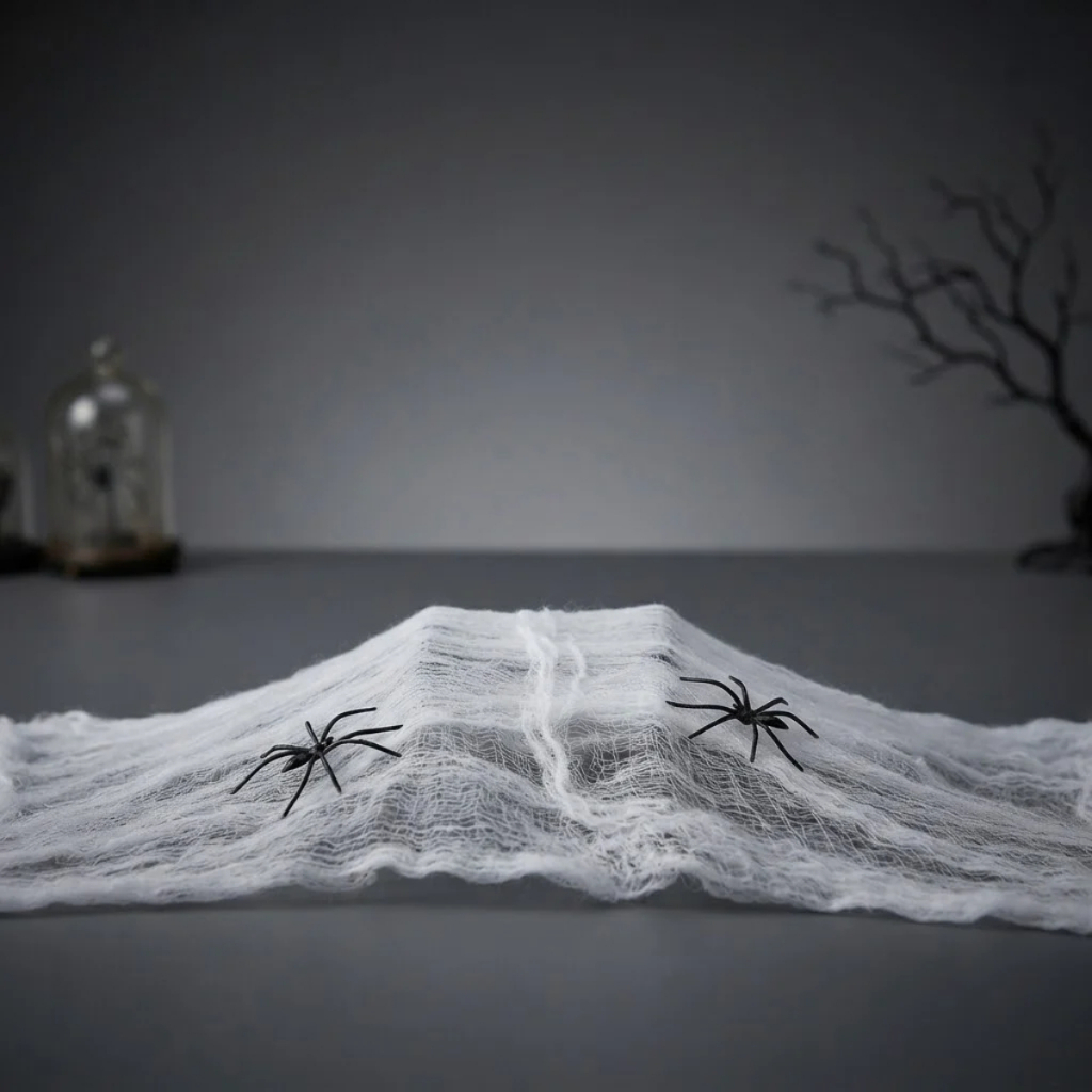 Decoração de Halloween Teia de Aranha - Branca - 01 unidade - YDH - Rizzo