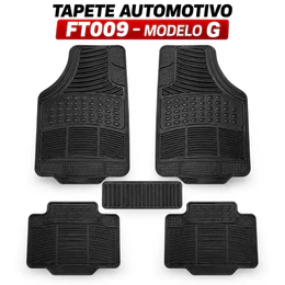 Tapetes Automotivo Universal Carro Borracha Pvc Modelo G Flash Tapetes