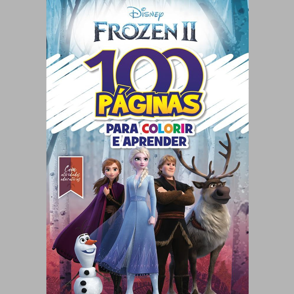 100 Páginas para Colorir Disney | Frozen 2
