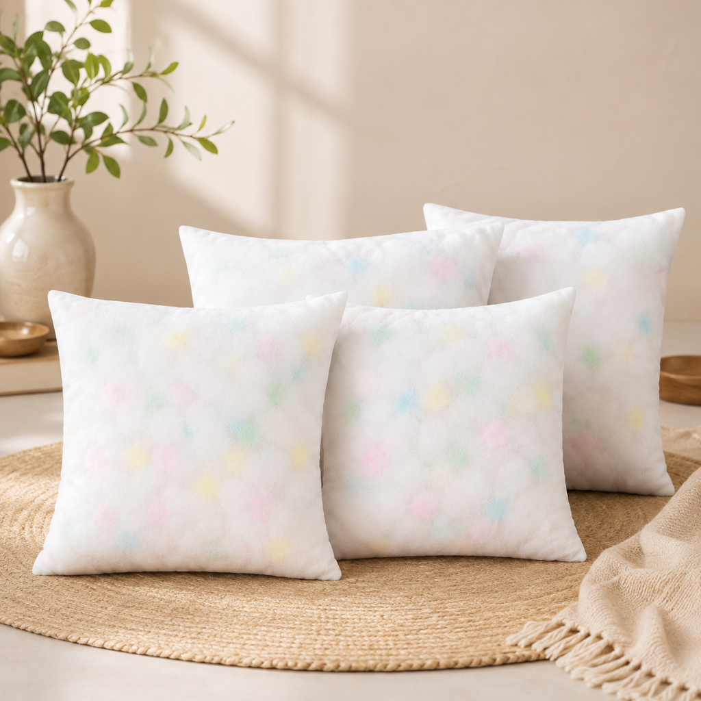 Kit 4 Almofada Sofá Enchimento Almofada Espuma 45cm Travesseiro Pluma de Ganso Almofada Para Cadeira