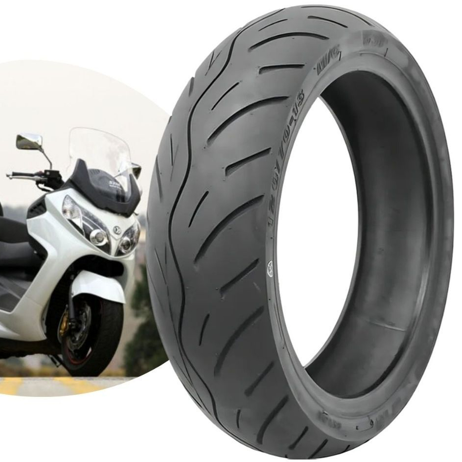 Pneu Xmax Dianteiro 120/70-15 k6007 Kenda Scooter 250 Dafra Maxsym Reforçado