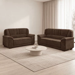 Conjunto Sofá 3 e 2 Lugares Paris Sued Flash