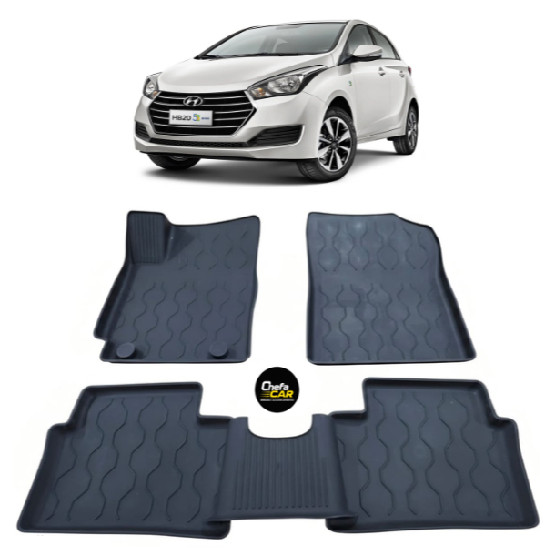 Tapete Bandeja HB20 Hatch ou Sedan 2013 2014 2015 2016 2017 2018 2019