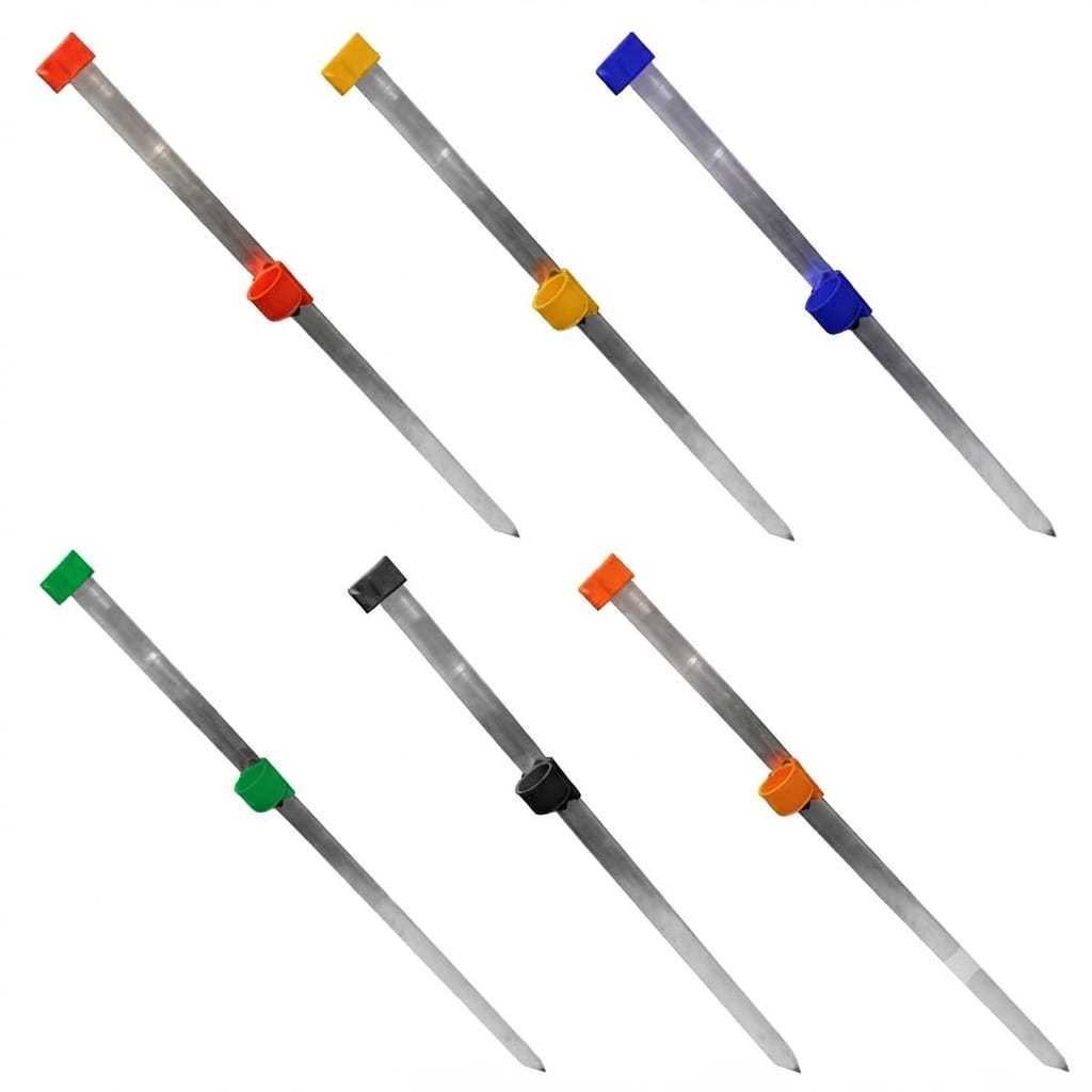 Suporte Vara Adc Color 1,00m até 1,90m - Pesca de Praia Barranco e Costão