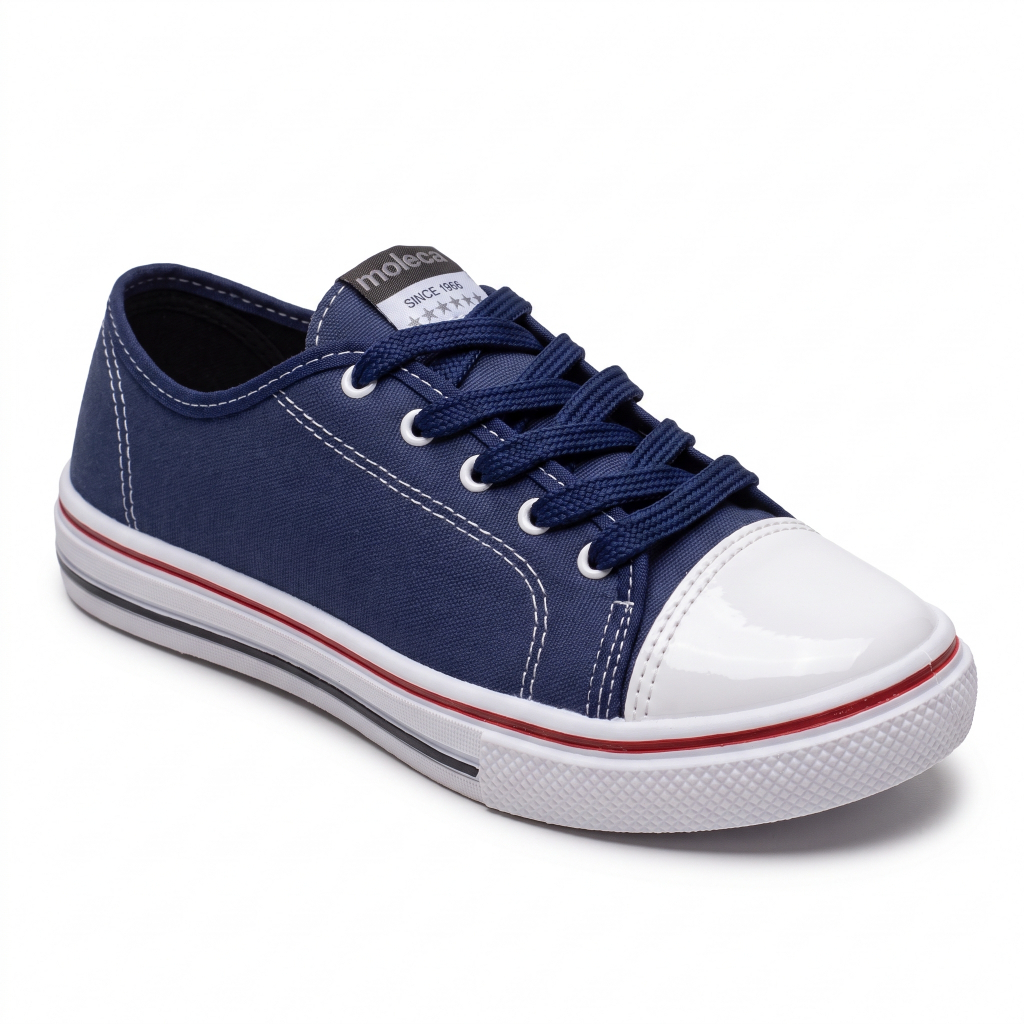 Tênis Moleca Feminino Casual Confortável Leve Versátil Dia a Dia Estilo Urbano