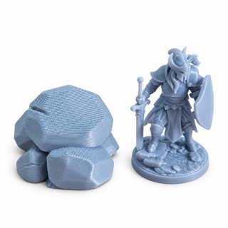 Pedras pequenas para cenário de RPG | D&D | Diorama | Maquete | Kit de pedra pequena