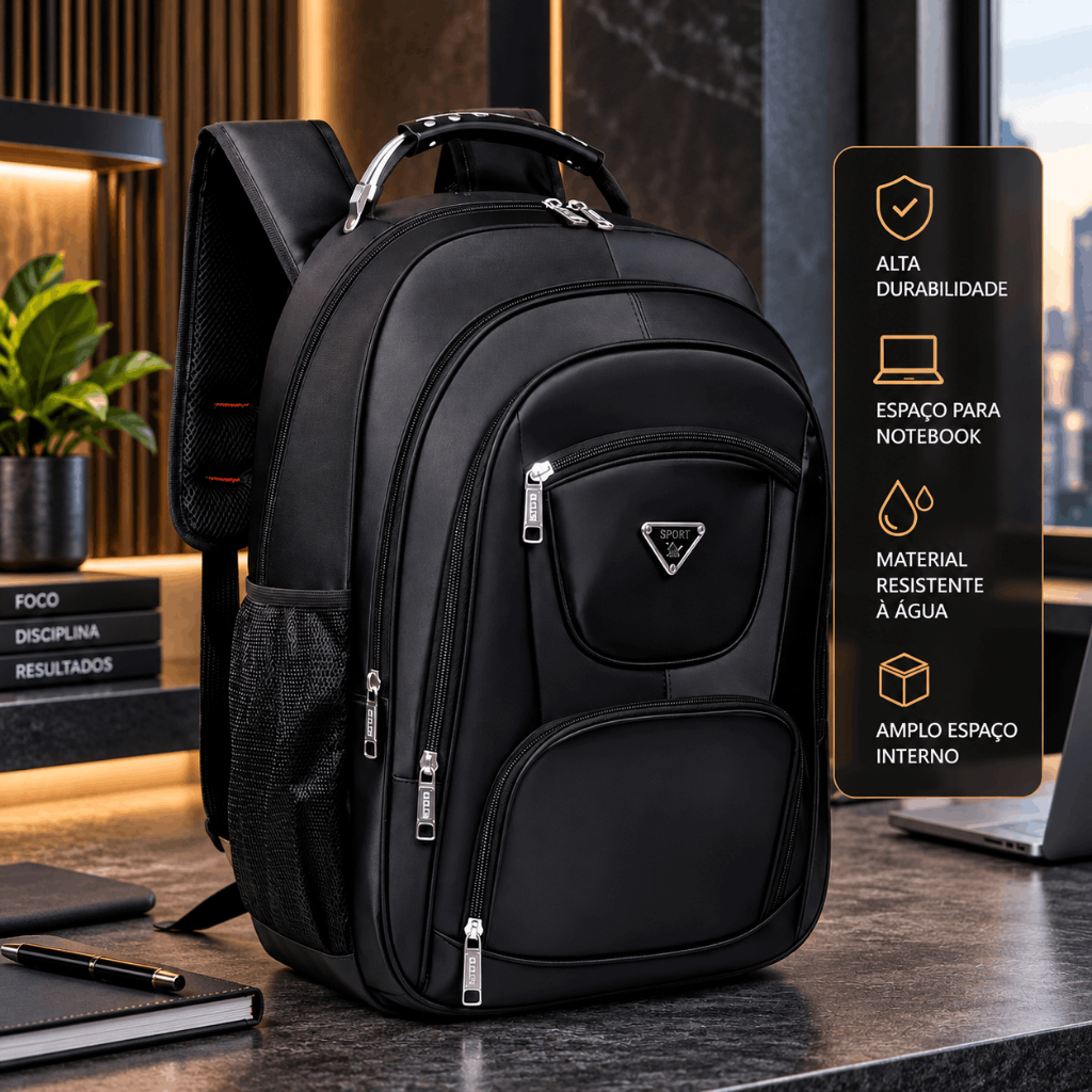 Mochila Bolsa Impermeavel Coleção 2026 Luxo Viagem Executiva Reforçada