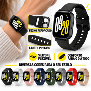 Pulseira Premium 22mm de Silicone Para Redmi Watch 5 Lite e Redmi Watch 5 Active Smartwat…