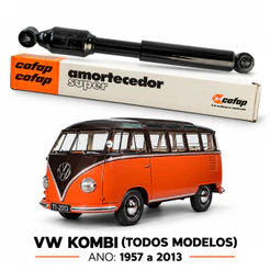 Amortecedor Direcao Vw Kombi 57 58 59 60 61 62 63 64 65 66 67 68 69 70 71 72 73 74 75 76 77 78 À 2013 Original Cofap