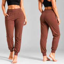 Calça Viscose Premium Feminino Jogger Casual Toque Macio Esporte Casual Yoga