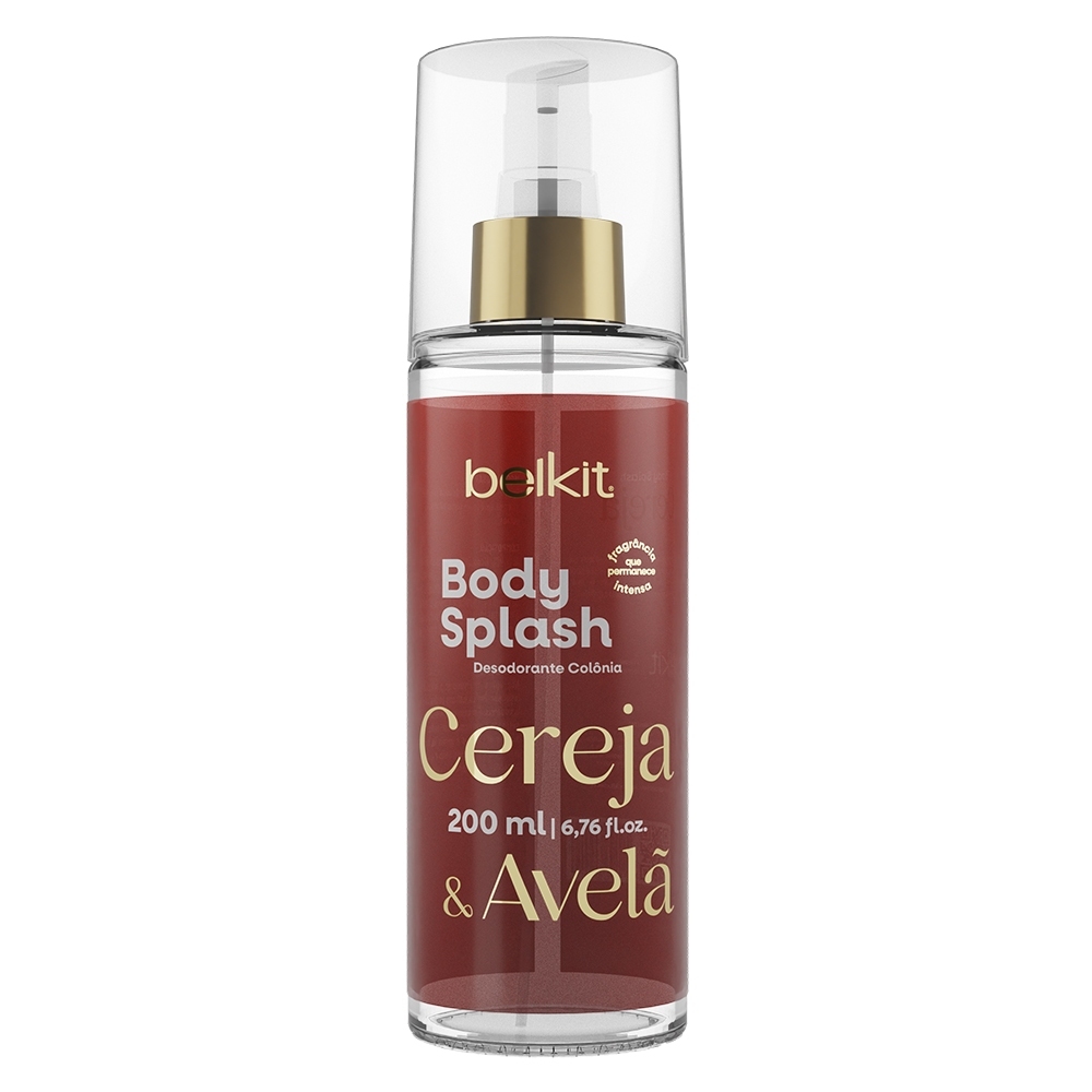 Imagem Body Splash Cereja e Avelã 200ml BELKIT
