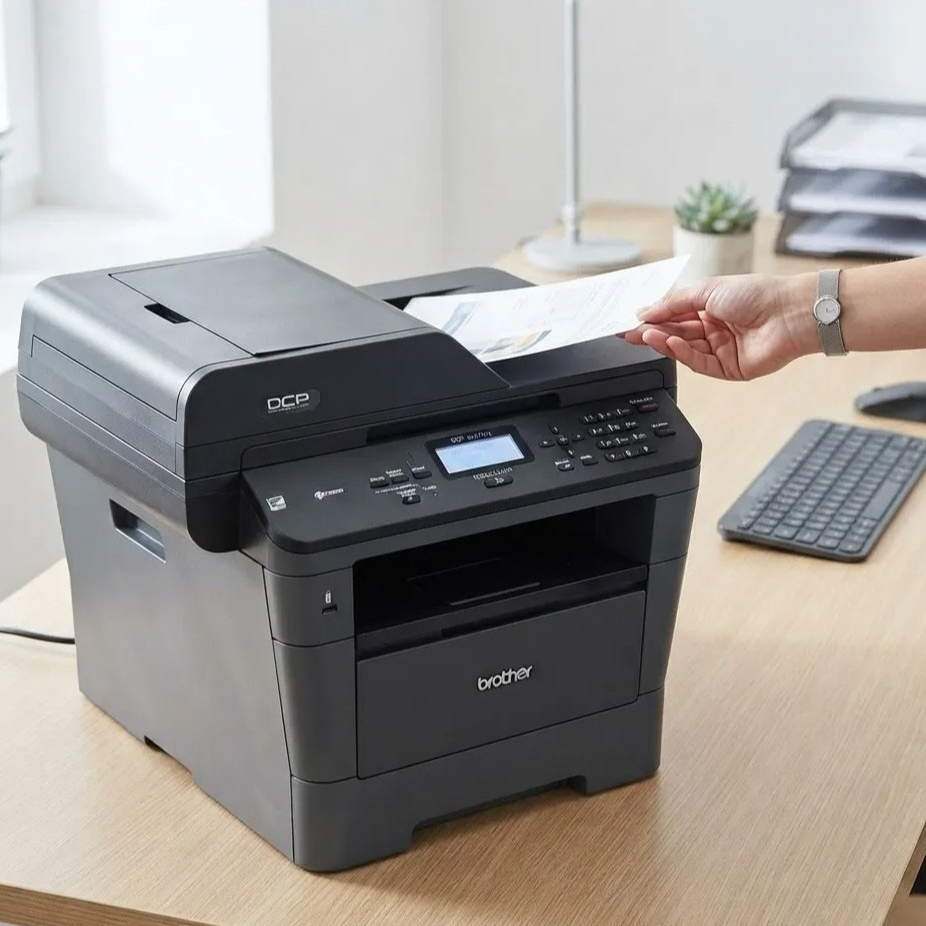 Impressora Laser Multifuncional Monocromática Brother Dcp-8157dn