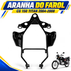 Aranha Suporte Farol Painel Titan CG 150 2004 2005 2006 2007 2008 KS ES ESD