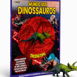 Mundo dos Dinossauros - Triceratops