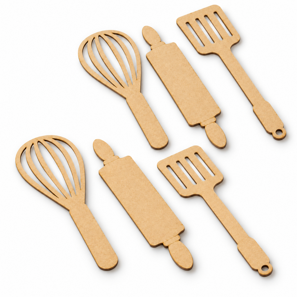 Kit enfeite de cozinha decorativo parede recorte aplique 20 cm chá cozinha,casa e cantinho churrasqueira enfeite