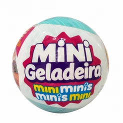 Kit Bola Surpresa Esfera Cápsula Colecionável Miniatura Enche A Geladeira
