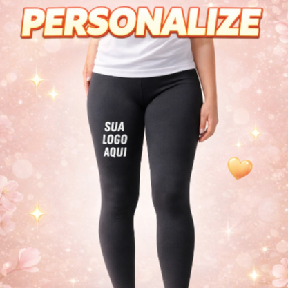 Legging Feminina Personalizada Academia / Dia a Dia