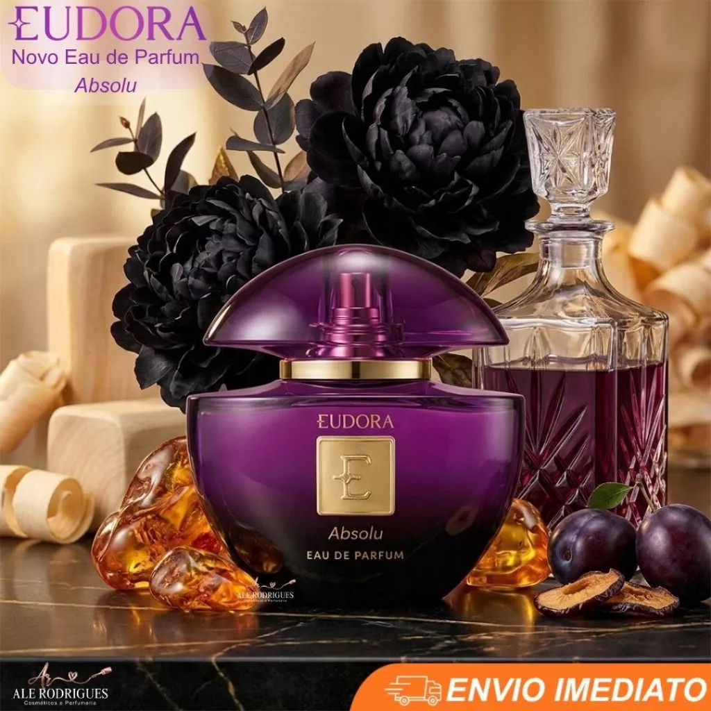 Eudora Absolu Eau de Parfum 75ml Novo Eudora Roxo — imagem 1