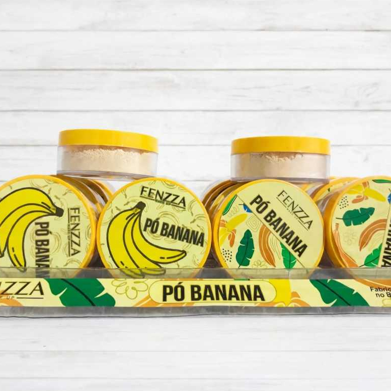 Pó Banana Fenzza 15g - Finalizador Matificante e Acabamento Impecável — imagem 2 de 2