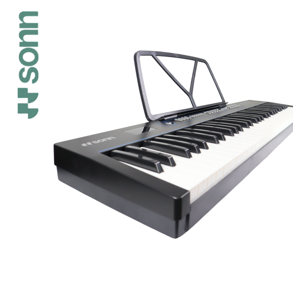 Teclado Musical Sonn SN-TC01 300 Timbres e Ritmos, Função Sustain, Bivolt, Metrônomo, Gravação, Transposição, Iniciantes