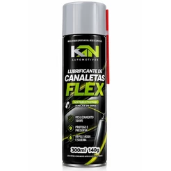 Lubrificante de Canaleta Flex Automotivo K&N Flex 300ml Spray para Vidros, Borrachas e Trilhos