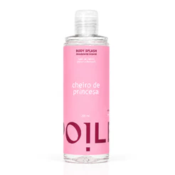 Refil Body Splash Cheiro de Princesa 200ml Spoiler Feminino Fragrância Corporal Dia a Dia
