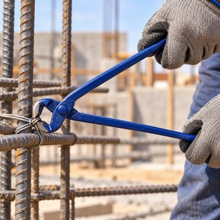 Alicate Torquês Profissional Reforçado para Armador, Construção Civil, Corte de Arames e Pregos – 8”, 9” e 10”