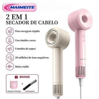 MAIMEITE Secador de Cabelo Premium Secagem Rápida Ar Quente/Frio Profissional para Salão profissional cuidado de